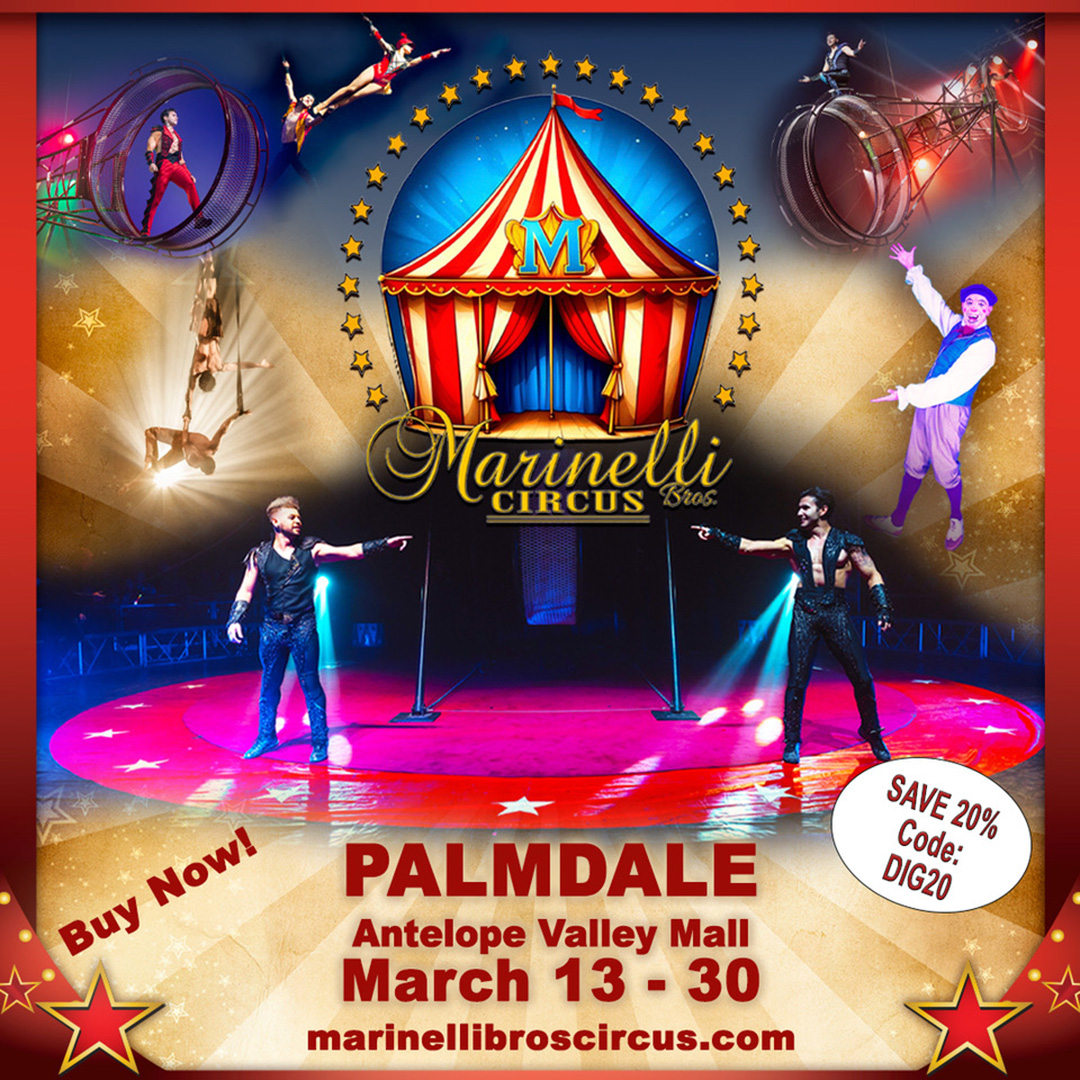 Win tickets to Marinelli Bros Circus