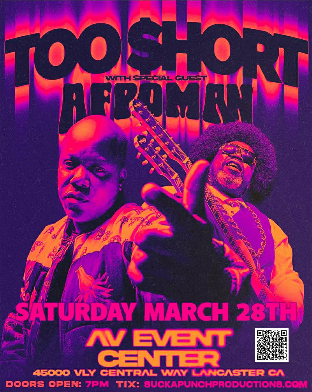 Win tickets to see Too $hort and Afroman